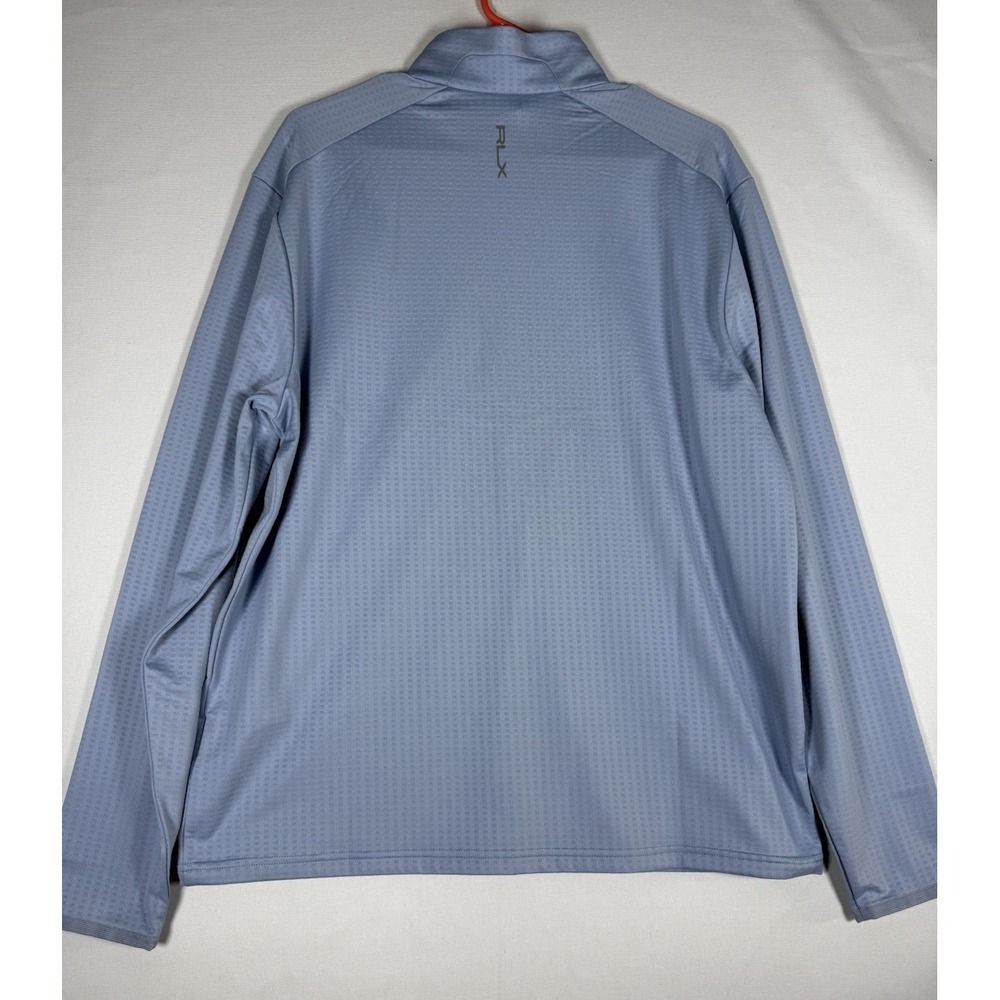 NWT RLX Ralph Lauren Large 1/4 Zip Stretch Wicking Golf Shirt Pullover Jersey - Picture 5 of 8